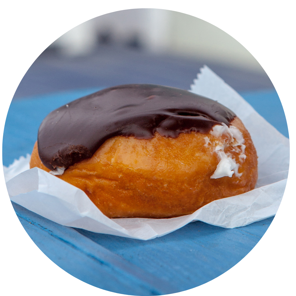 Bavarian Creme Donut